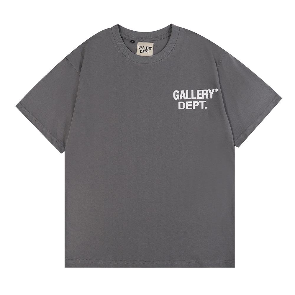 Gallery Dept Unisex High-Quality Double Yarn Cotton Pattern Print T-Shirt