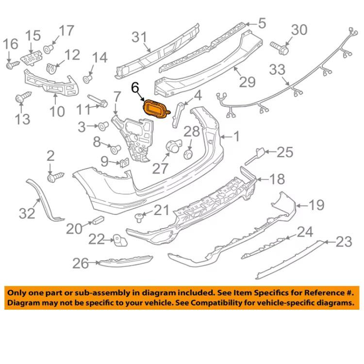 Stoßstangenträger hinten 95850577110/95850577210 für 2011-2018 Porsche Cayenne