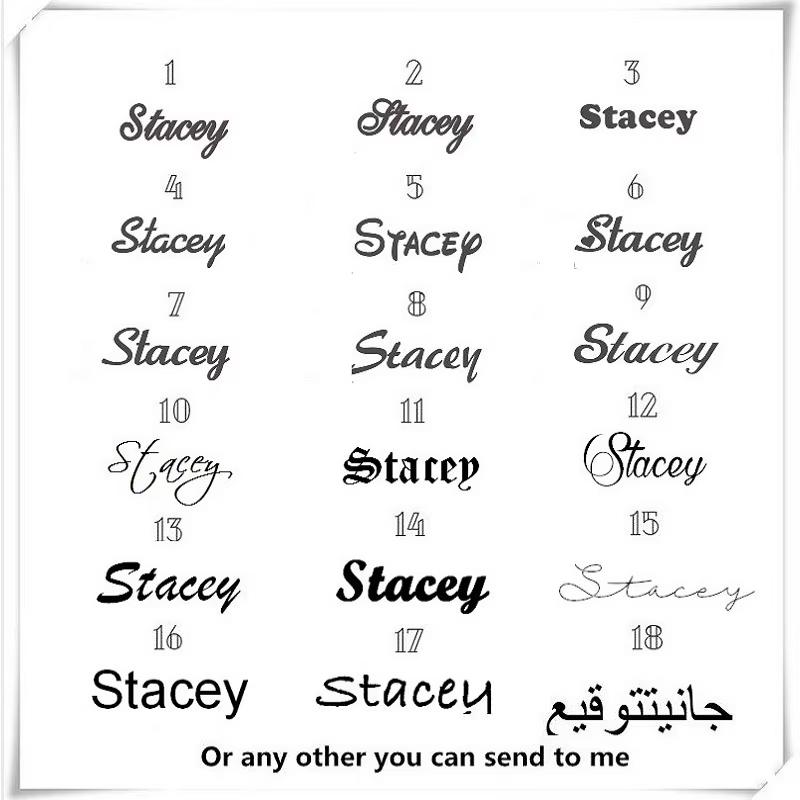 Custom Name Long Chain Threader Earrings For Women Girls Personalization Name Dangle Drop Earring Stainless Steel Jewelry Gift
