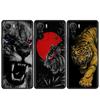 Hülle für Xiaomi Redmi Note 11 9S 10 9 8 7 9A 9C 9i K40 8T 10C 9T K50 Silikon Handyhülle Löwe Wolf