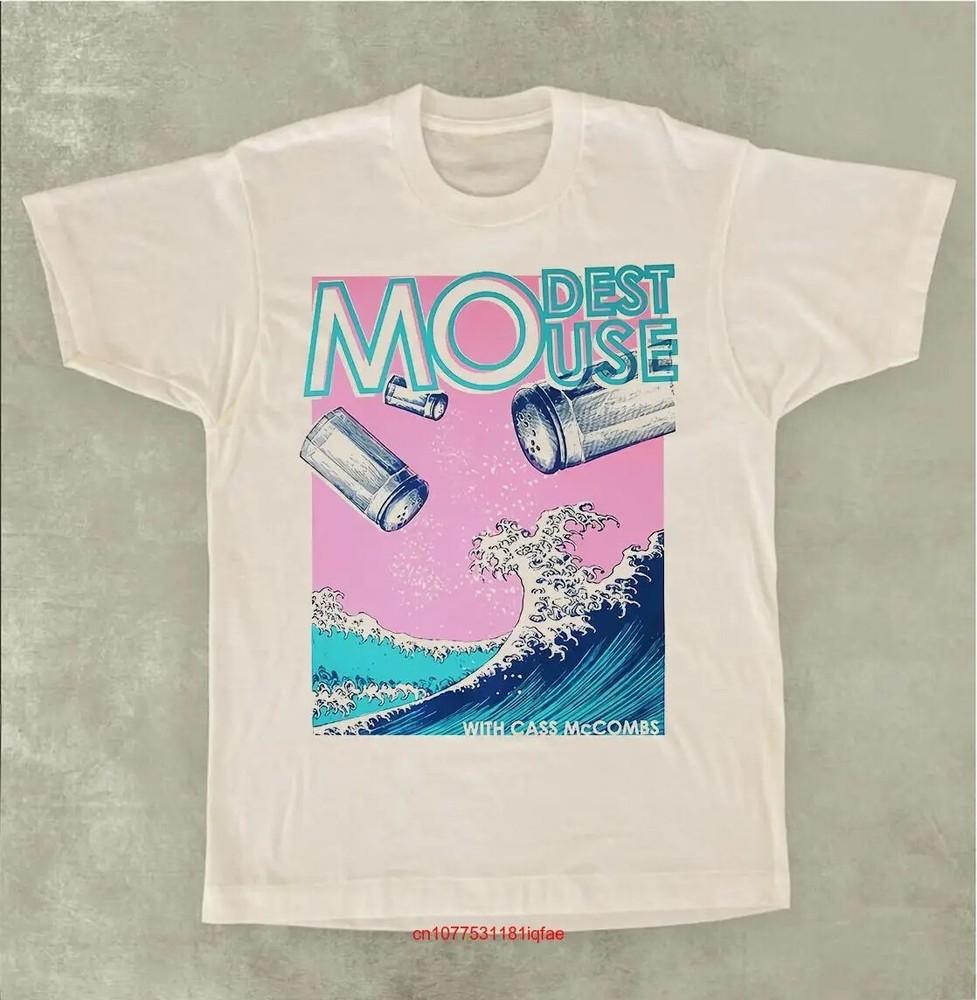 Новый! Группа Modest Mouse Белая Футболка Унисекс Концертная S до 5XL DO588 Унисекс Футболка XXXL