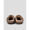 Scholl (Women) Suede Fur Cork Clog Brown (Hh49K2C11D)