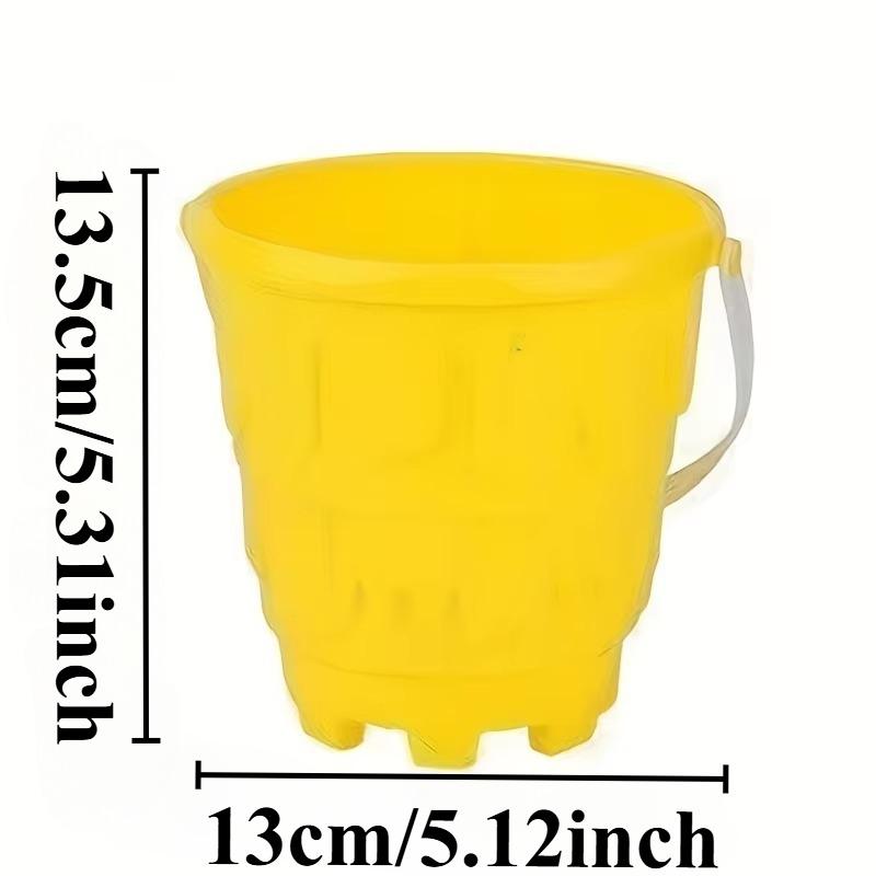 Molds Sand Beach Toys Sand Bucket And Shovels Set Sandbox Toy For Toddlers Sand Toys For Outdoor Travel Beach Sensory Toys