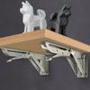 Stainless Steel Folding Shelf Bracket Space Saving Wall Mount Shelf Wall Mounted Support  Furniture
