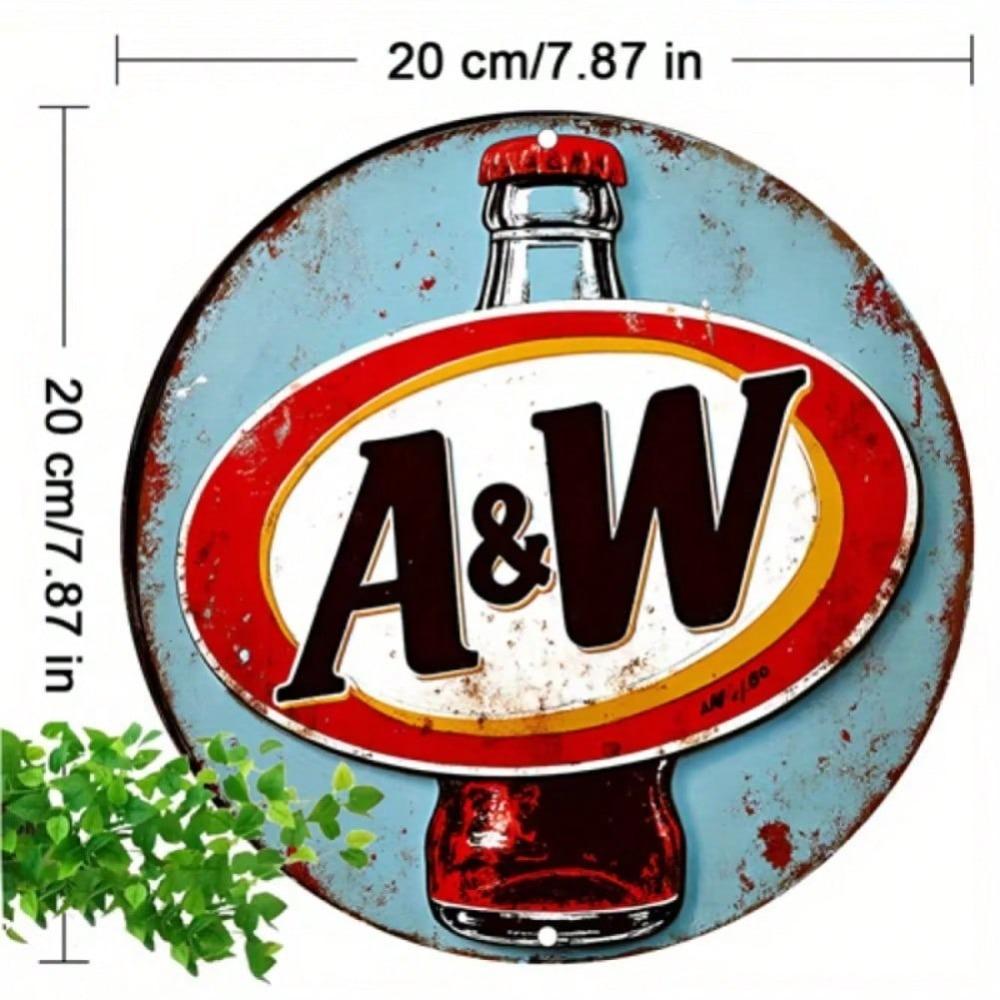 Vintage Metal Sign 8x8 Inch Retro Wall Art Kitchen Bar Garage Decor 20x20