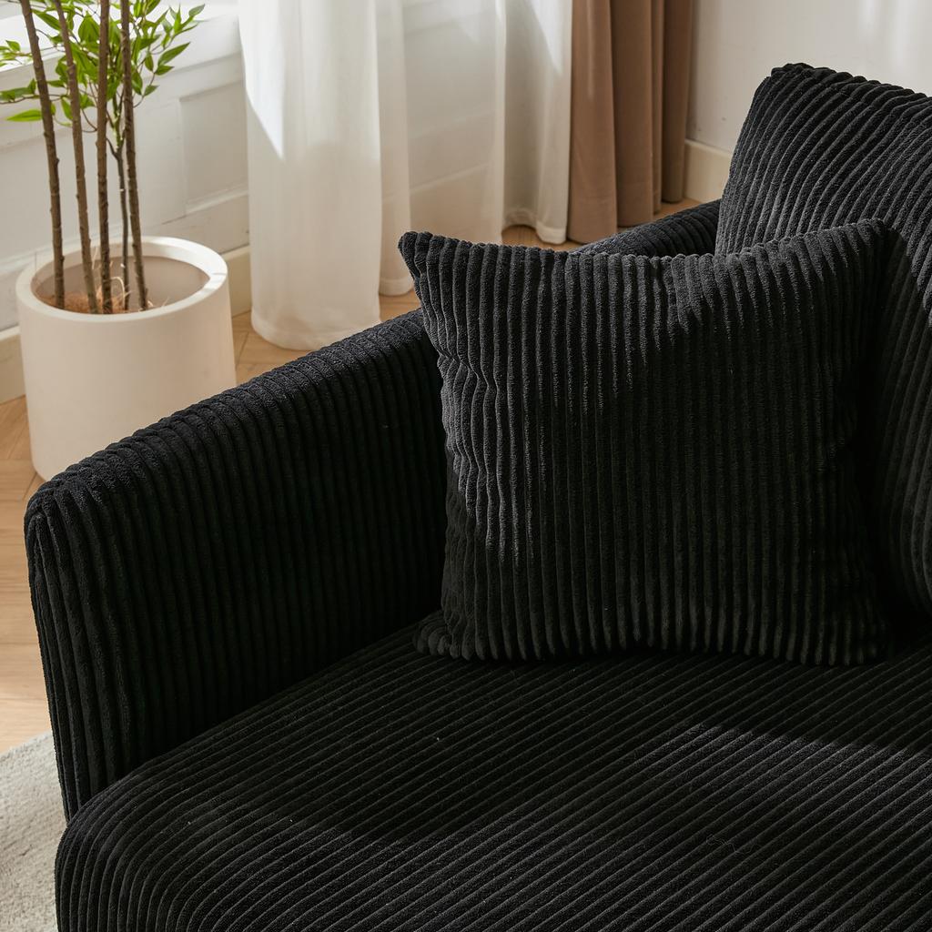 Modern Minimalist Sofa with Multifunctional Conversion - Sofa Bed for Living Room, Offices and Studios, Foldable Double Sofa Bed for Small Apartments