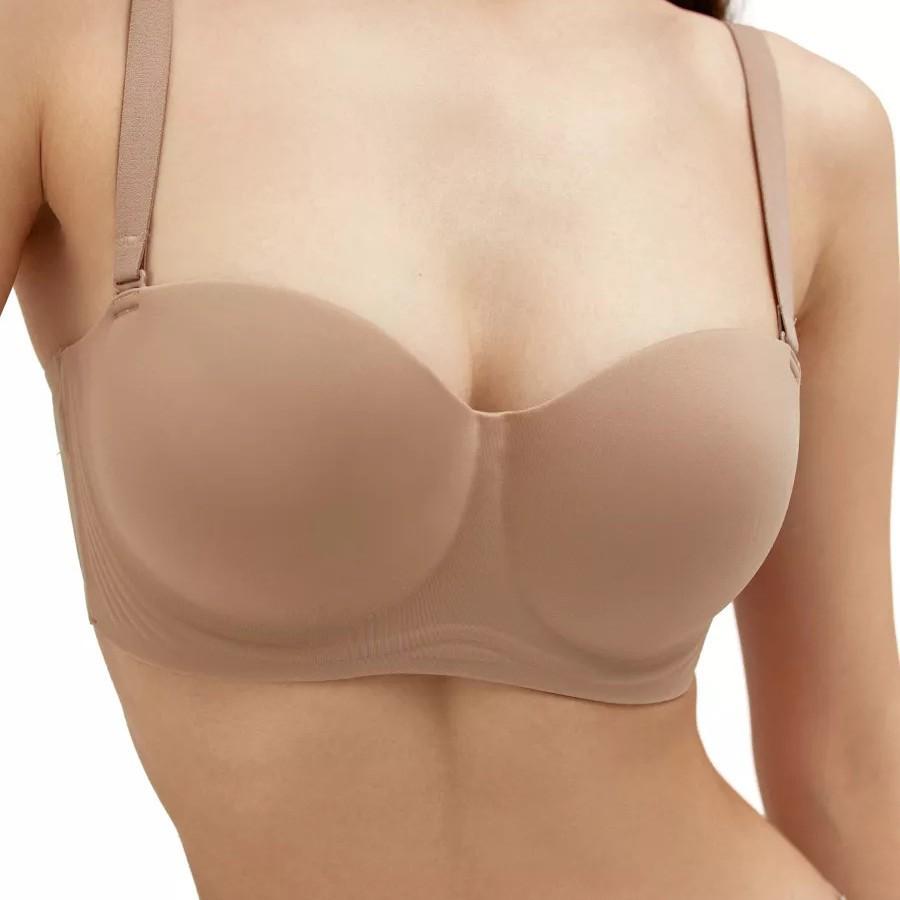 Große Größe TK glatter Halbschalen-Push-up sexy gerader Stahlbügel BH Unterwäsche