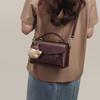 Bag Women'S Bag Autumn And Winter Leather Shoulder Messenger Bag Mailman Bag Fashion And High-End Handbag