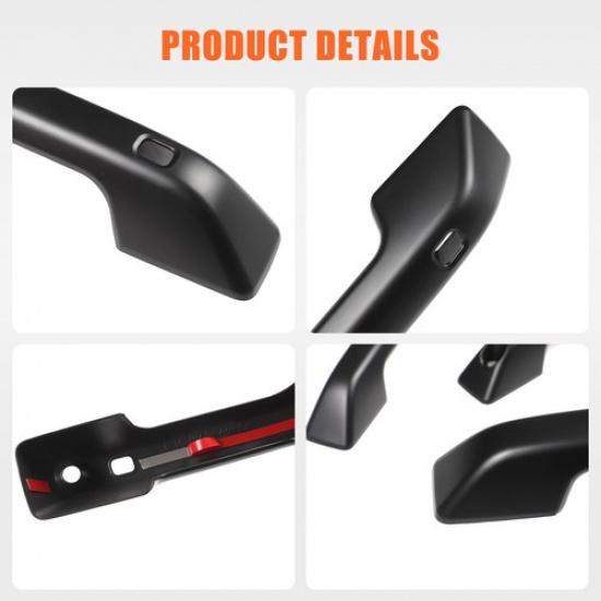 RHD Matte Black ABS Exterior Door Handle Trim Cover For BYD Shark 2024+