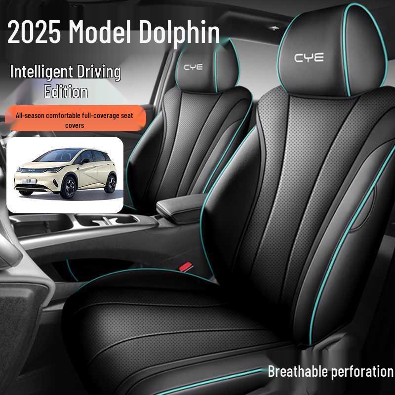 2025 BYD Dolphin Intelligent Driving Seat Covers - All-Season Universal Full Coverage Cushions