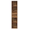 Bookshelf Vintage Wood Look 36 x 30 x 171 cm Engineered Wood
