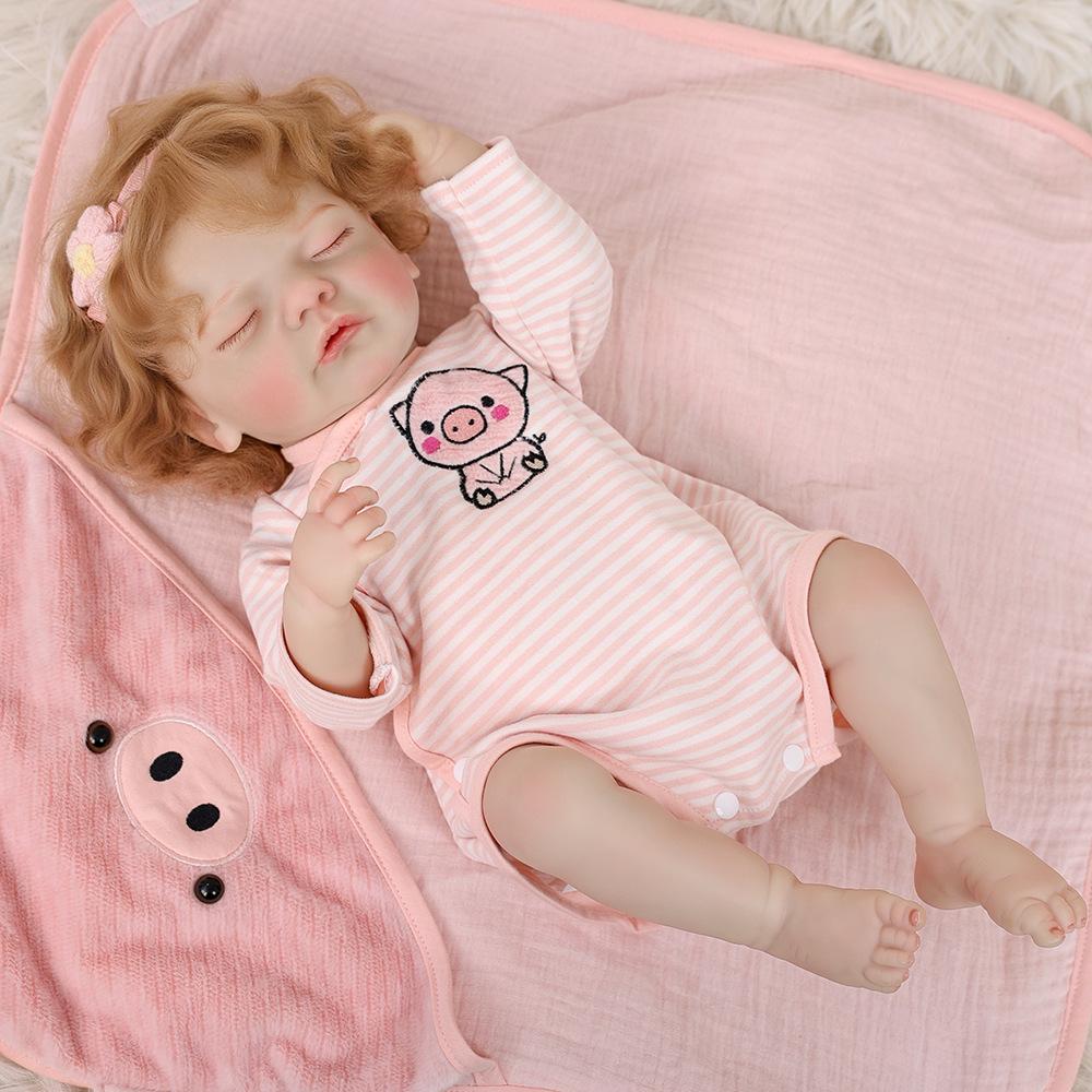 50CM Full Soft Vinyl Rebirth Doll Simulation Baby Doll Toy Doll Gift