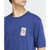 Adidas Leisure Badge Tee   Dark Blue Jd6347