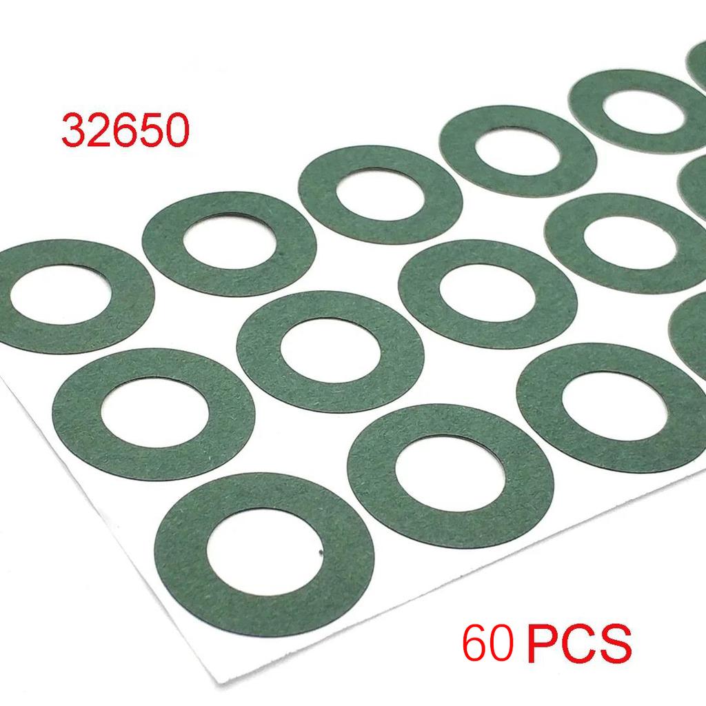100pcs Self-Adhesive 21700 18650 26650 Battery Insulating Gasket, Hollow Paperboard Electrical Insulation Pad Rings 1S-8S Solid