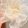 Hairpin Glitter Mesh Yarn Multi-Layered Flowers Decor Hair Clip Fairy Princess Style Hair Accessories