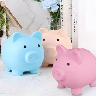 Pig Shape Savings Bank Counting Money Jar Coin Can Large Capacity Money Saving Box Storage Organizer For Kid Birthday Xmas Gift