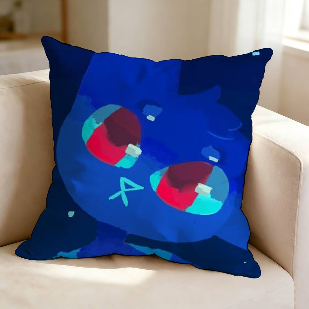 The indie game N-Night in the W-Woods  Square Double-Sided printed Pillow Case Bedroom Bedside Pillow Sofa Cushion Cover
