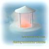 Rockery Fish Tank Fog Maker: Single Head Floating Atomizer Chamber, ABS DIY Fogger.