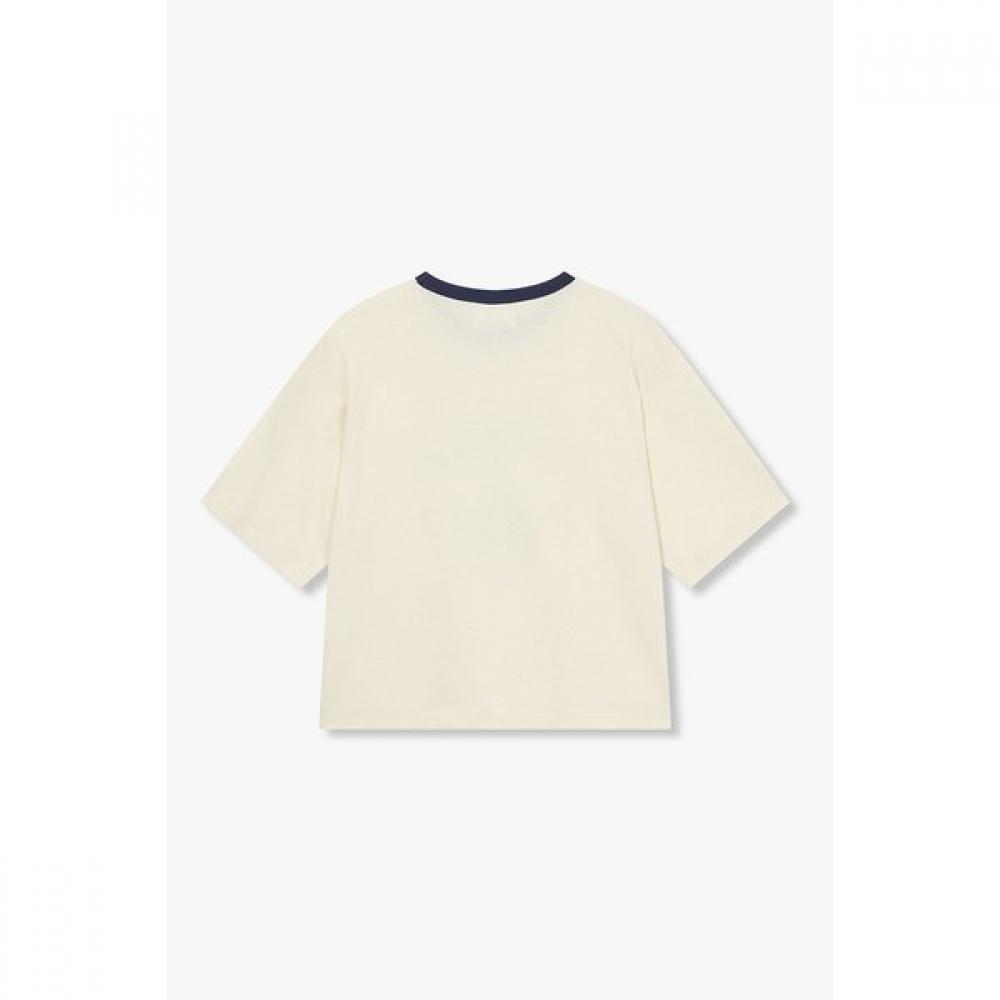 STudio Tomboy ArTwork Ringer ShorT Sleeve T shirT 9176222996