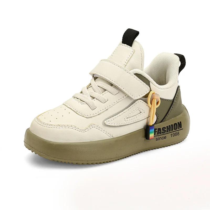 

Kids Sports Shoes Breathable Comfortable Skateboarding Shoes with N-Slip Sole for Active Play Children s Casual Sneakers 28