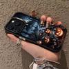 Pumpkin Demon Castle Suitable for Apple 16 Pro mobile phone case iPhone15plus new 13 Pro Max matte