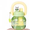 Large-Capacity Cartoon Kids' Water Cup with Straw & Tea Filter