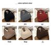 Korean Style Large Capacity Knitted Shoulder Bag - Autumn/Winter 2025 Edition