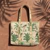 Shoulder Bag Usalover925 Multicolor Quilted Cotton Hand Printed Shoulder Bags 122