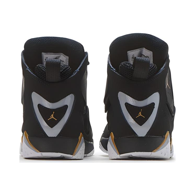 New Jordan True Flight Black Wolf Grey Metallic Gold PS 343796-070