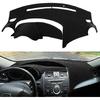 Dashboard Cover Dash Cover Mat Pad Carpet  Fit for Mazda 3 / Mazda 3 Sport 2010 2011 2012 2013 (Black) Y47