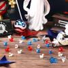 100 Pc Patriotic Mini Ducks Resin Duck Red White Blue Tiny Ducks Figures Bulk For Independence Day Memorial Day Home Party Decor