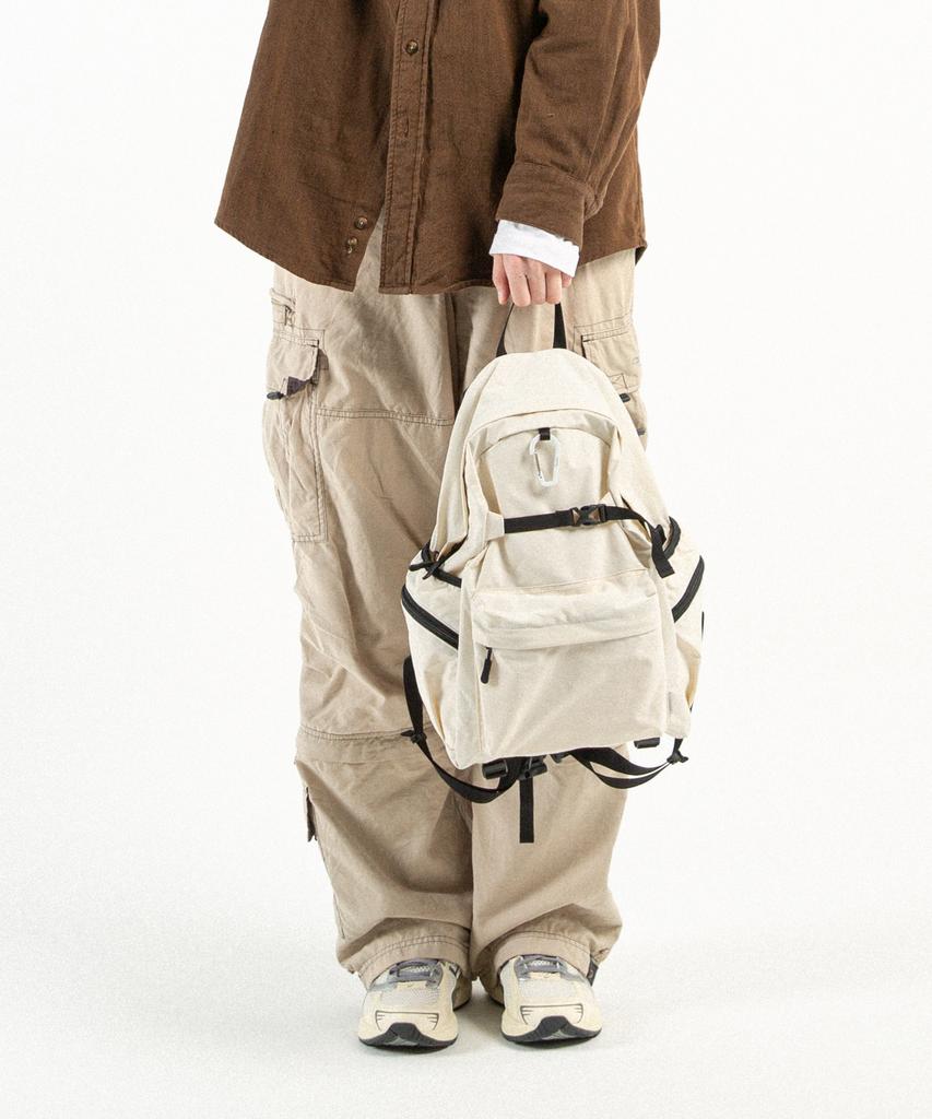 Jenner Light Recycled Nylon Backpack_Small [Cream White]