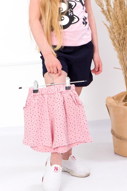 

Набір шортів для дівчаток – Зручний бавовняний трикотаж та еластичний пояс, Літо, 6262-1 HC 98 тілесний