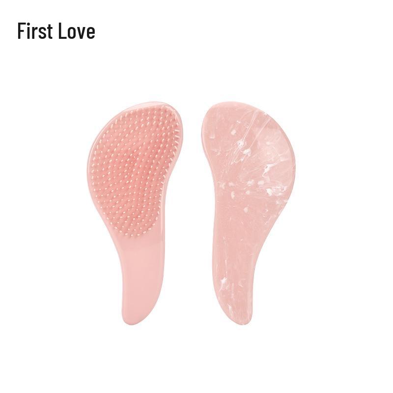 Compact Anti-Static Magic Massage Comb for Hair Styling and Straightening - Anti-Hair Loss, Fluffy Design, Non-Knotting, Portable, and Gentle on Hair