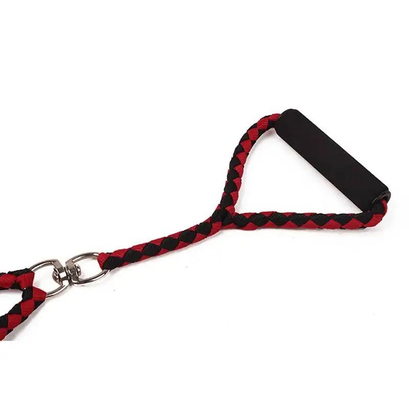 Pet Double High-quality Traction Rope For Dogs Leashes For 2 Dogs Convenient And Durable Leads