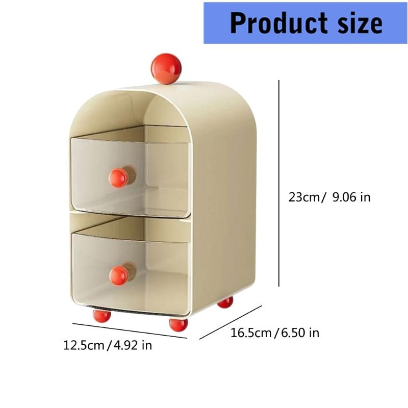 Contemporary Plastic Desktop Coffee Organiser Corner Teas Bag Holder Office Table Drawer Storage Box with Compartments
