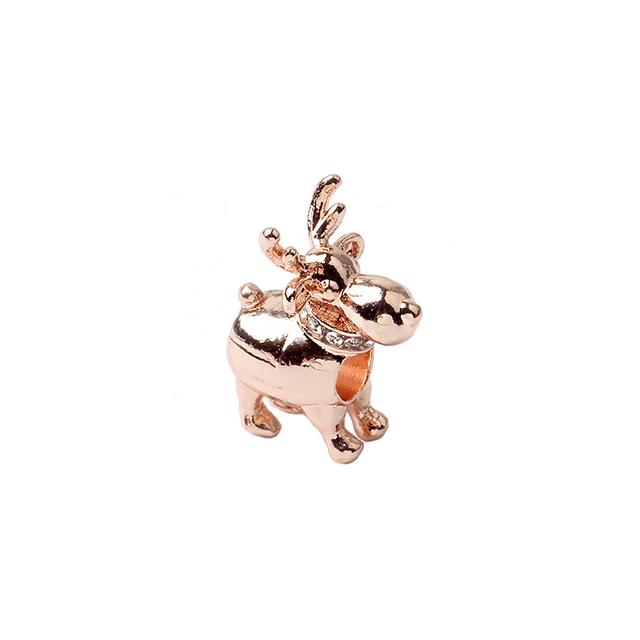 

Рождественские подвески из стерлингового серебра S925, европейские бусины, подходят оригинальные подвески, браслет-цепочка для девочек, женские ювелирные изделия, подарок