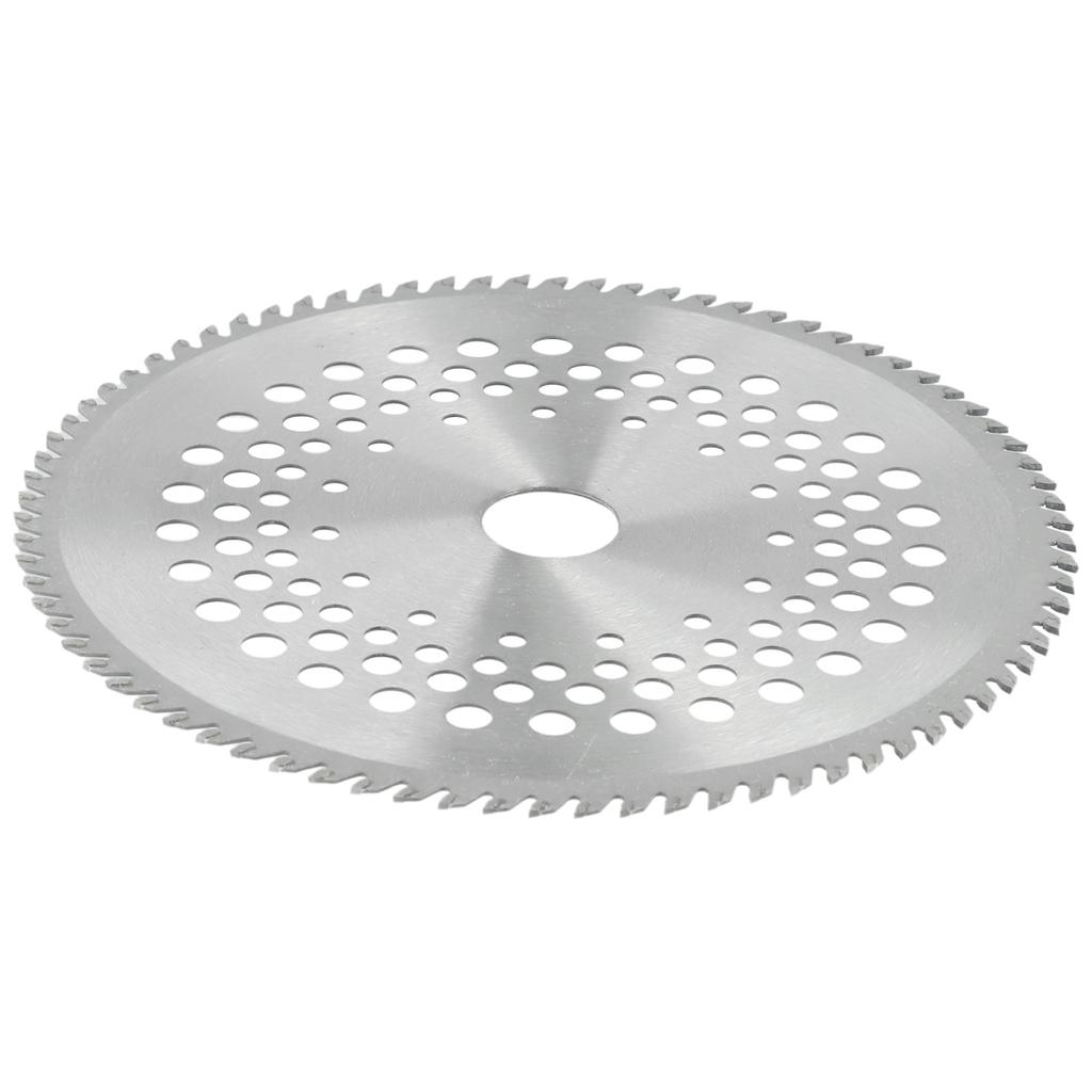 8 Inch 80T Brush Cutter Blade Tree Trimmer Saw Blade Carbide Lawn Mower Cutter Replacement Circular Saw Blade For Cutting Grass