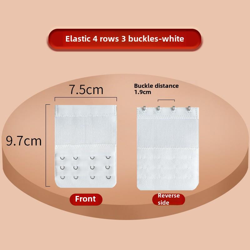 Extensie elastică pentru sutien cu cataramă din oțel inoxidabil - 2x3, 3x3, 4x4 rânduri