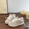 Small Fresh Little White Shoes Women's Autumn Sports Skateboard Shoes New Retro Style Versatile Casual Board Shoes Women