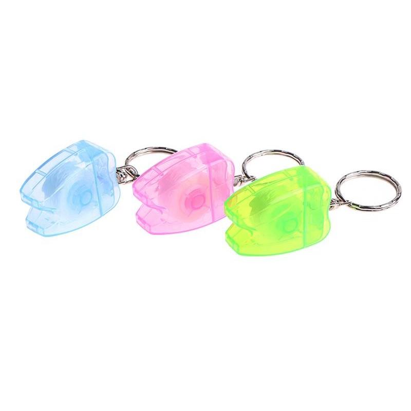 1pcs 15M Dental Floss Keychain Oral Care Flosser Teeth Cleaning Pick Oral Hygiene Health Clean Wire Portable Dental Floss