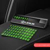 1Pcs Car Headrest Embroideryed Emblem Seat Neck Pillow For Lexus RX300 IS200 IS250 ES350 Ct200h UX250h NX300h RX350 ES300h LS GS