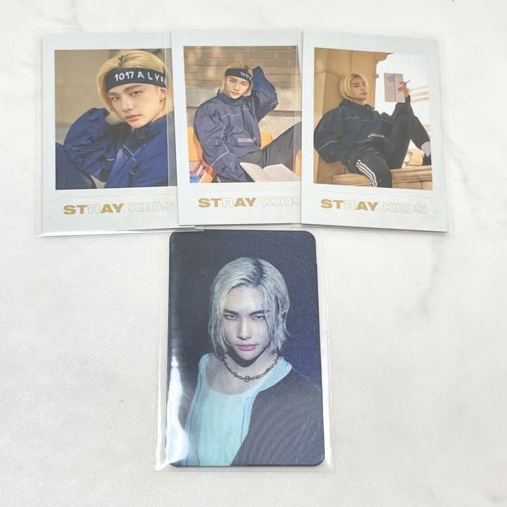 

[USED] straykids oncon hyunjin polaroid lenticular trading card