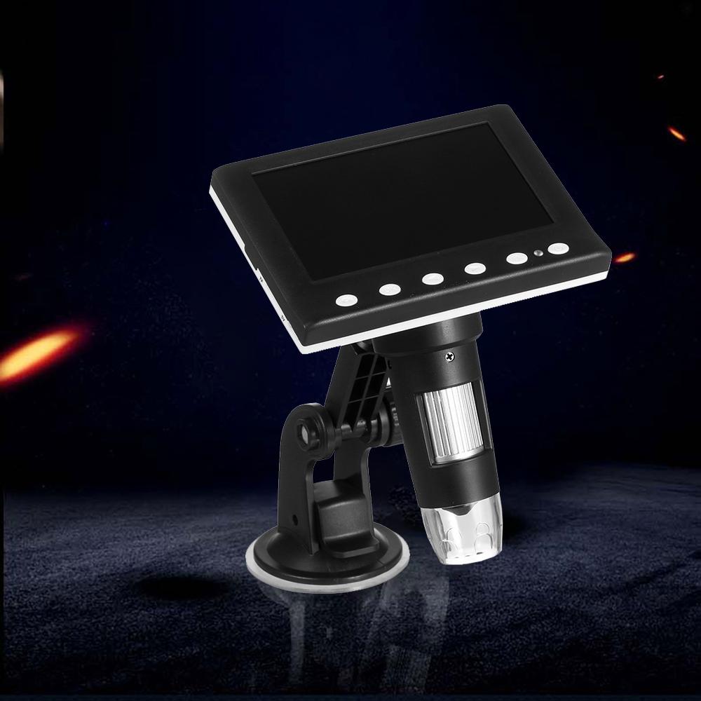 Mikroskop cyfrowy KKmoon 4,3-calowy mikroskop LCD o powiększeniu 1000X Przenośny mikroskop wideo