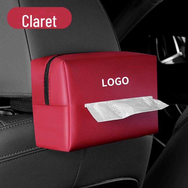 

Высококачественная многофункциональная автомобильная коробка для салфеток для спинки сиденья и солнцезащитного козырька
