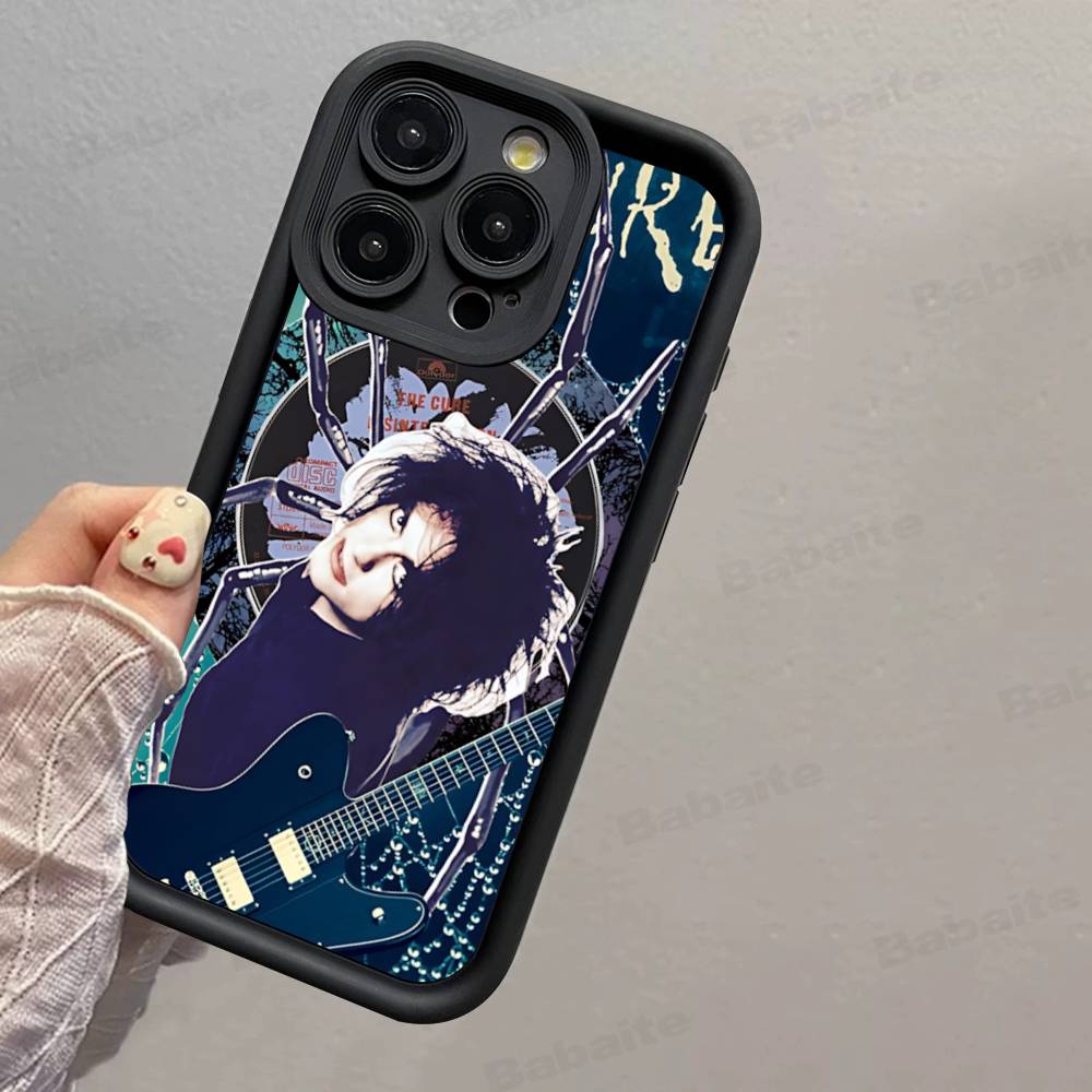 Hot Classic Rock The C-CureS Band Silicone Phone Case For IPhone 17 Pro Max 16 15 14 13 12 11 Plus 17 Air