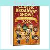 Broadway Musical 2025 Countdown-Kalender mit Acrylfiguren für Weihnachtsgeschenk und Feier