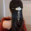 Luxury Chinese Headwear Angel Wing Hairpin Alloy Tassels Hair Sticks Women Daily Hair Clip Sweet Hair Accessories