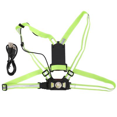Outdoor Night Running Chest Lights Dual Light Sources IP55 Waterproof Cycling Sports Lighting for