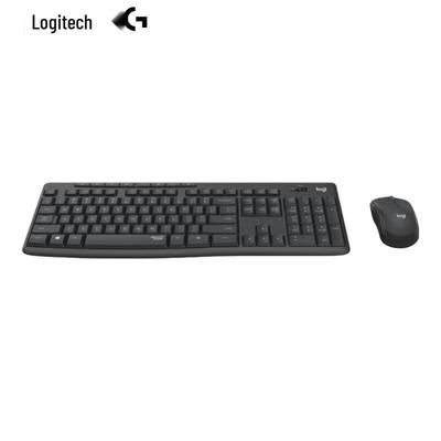 Logitech MK295 Leises kabelloses Tastatur- und Maus-Set